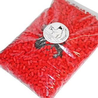 Kónické medzerníky s klinčekmi - 1 kg - Červená